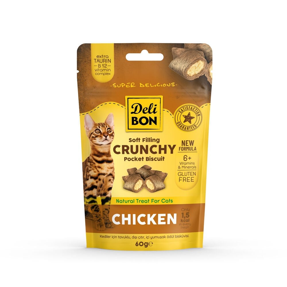 Delibon Bisküvi Kedi Ödül Maması 60g