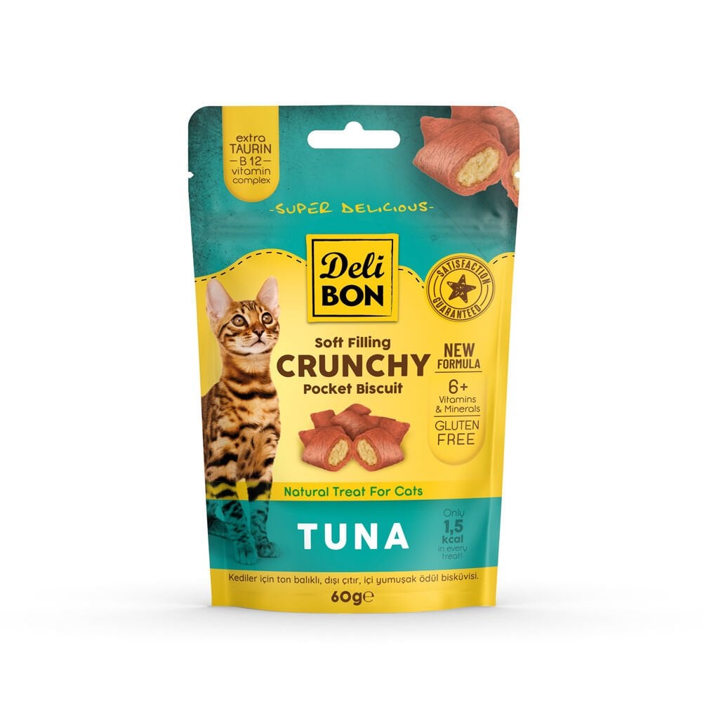 Delibon Biscuit Cat Treat 60g