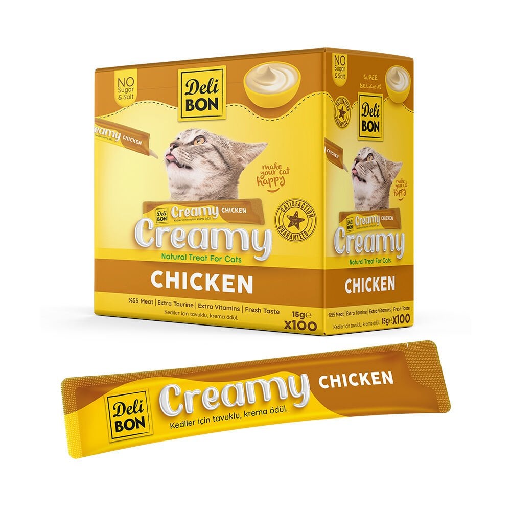 Delibon Krema Kedi Ödül Maması 15g 1 Adet