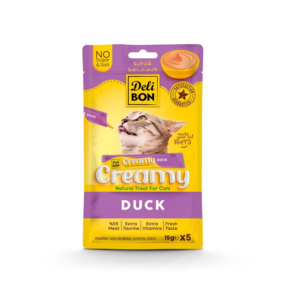 Delibon Krema Kedi Ödül Maması 15g 5 Adet