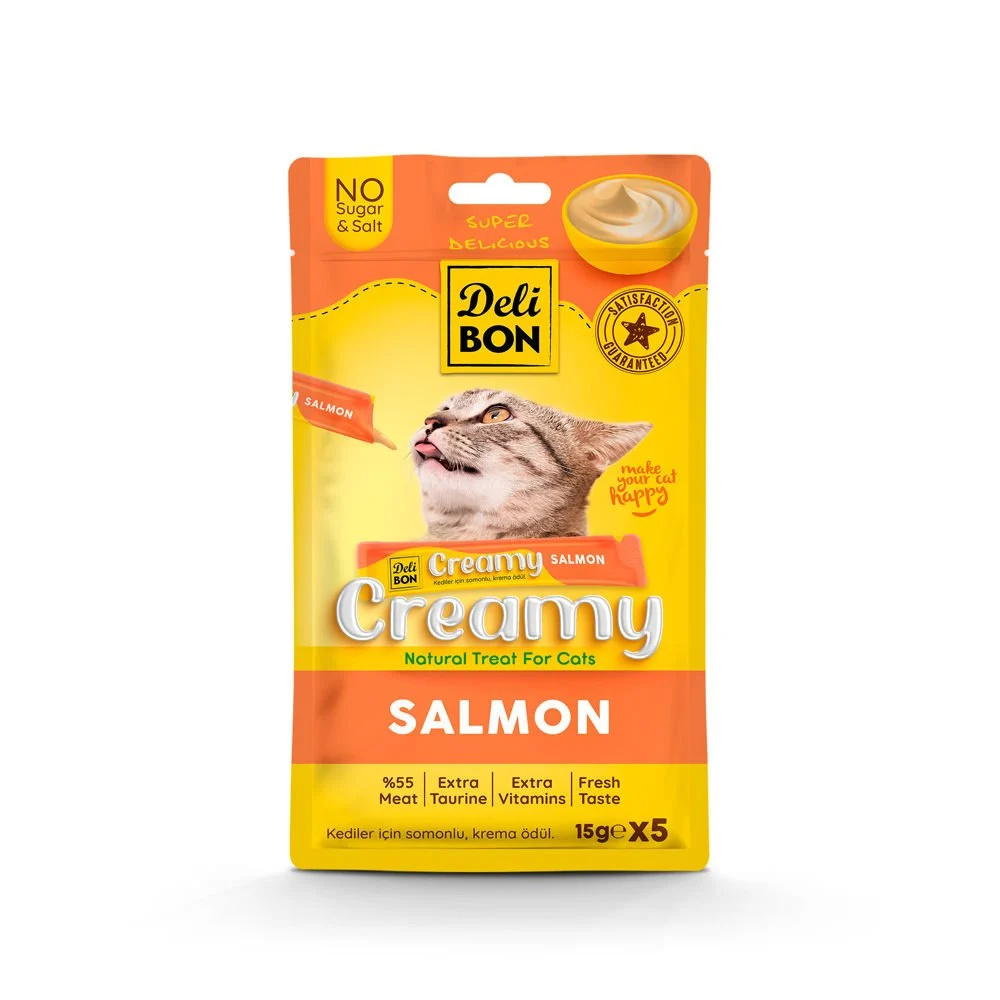 Delibon Krema Kedi Ödül Maması 15g 5 Adet
