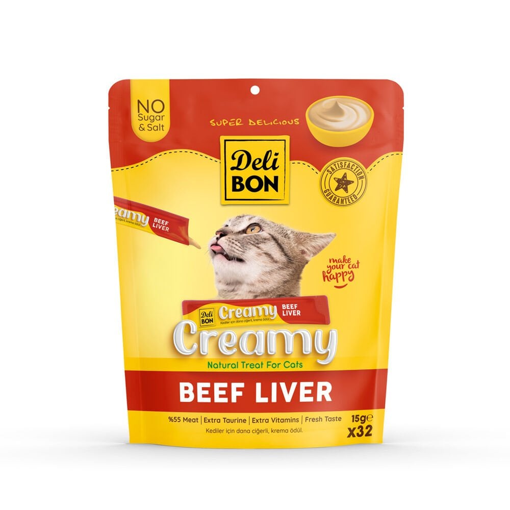 Delibon Creamy Cat Treat 15g 32 pcs