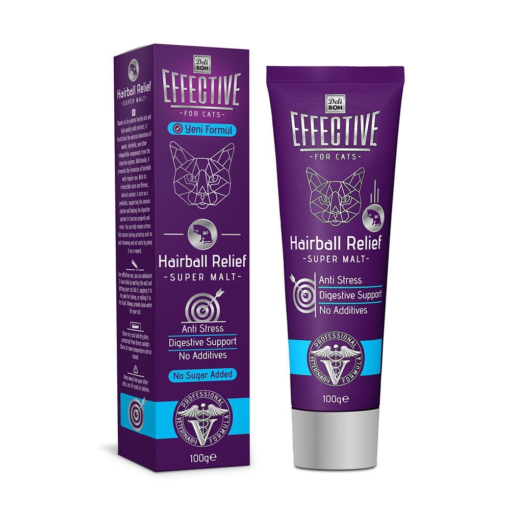 [MALTCATHB100] Delibon Malt Kedi Ödül Maması 100g (Tüy Yumağı Önleyici)