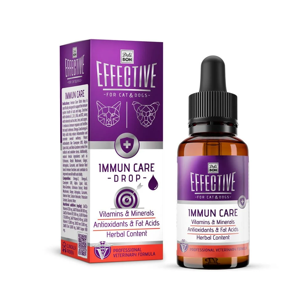 Delibon Kedi ve Köpek Takviye Damlası 50ml