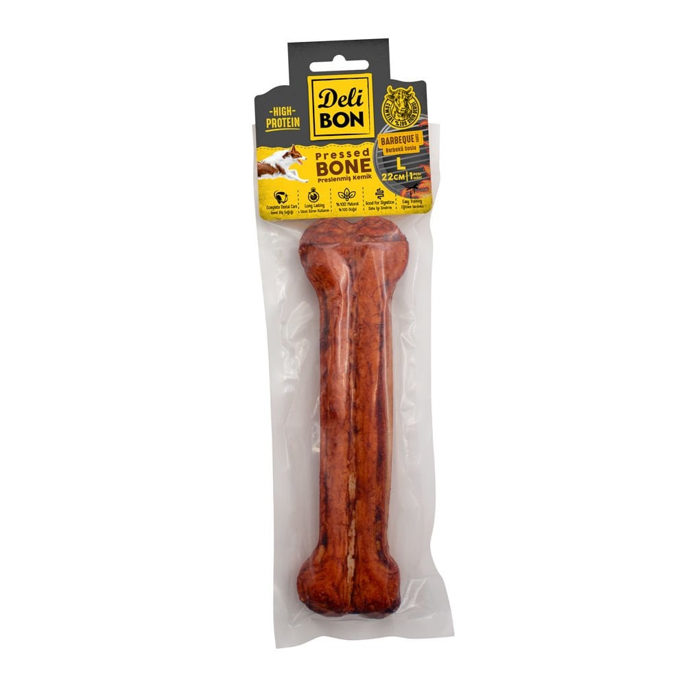 [EKO22CM1BARBECUE] Delibon BBQ Rawhide Dog Treat 22cm 1 pc