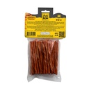 Delibon BBQ Rawhide Thick Twisted Stick Dog Treat 50 pcs