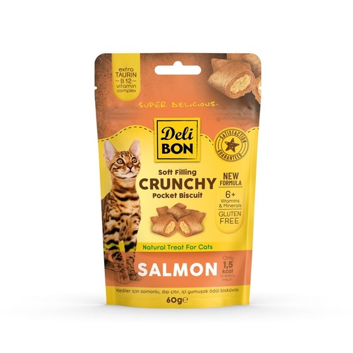 Delibon Bisküvi Kedi Ödül Maması 60g