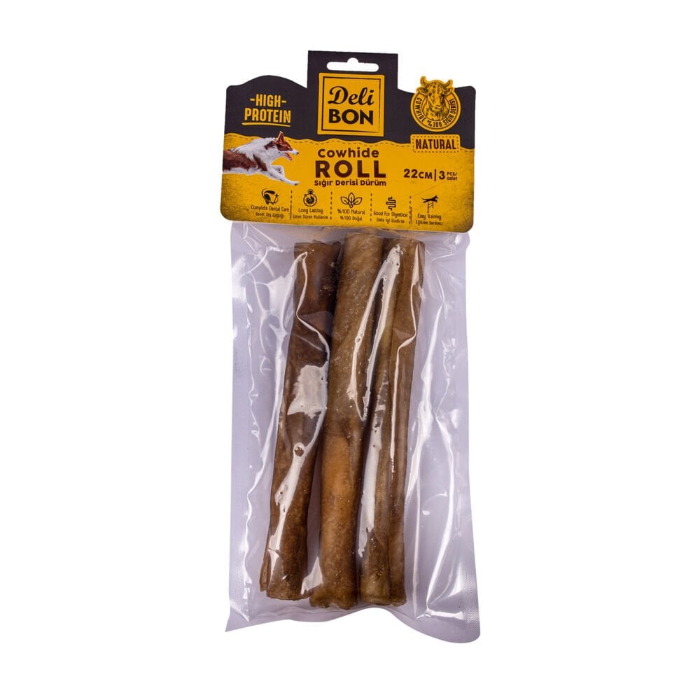 Delibon Dürüm Köpek Ödül Maması 22cm 3 Adet