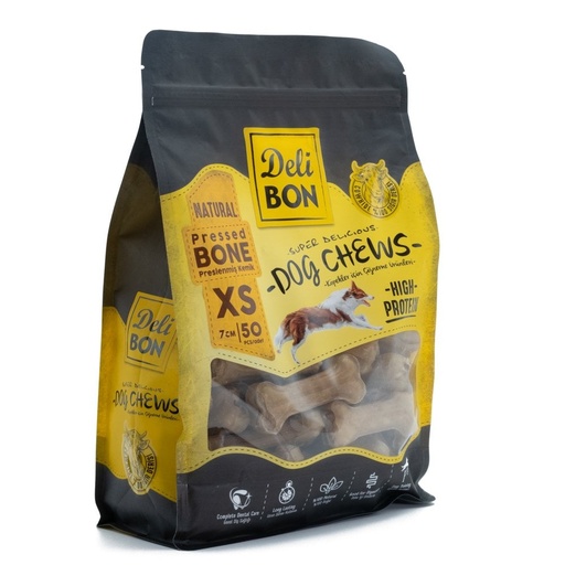 Delibon Kemik Köpek Ödül Maması 7cm 50 Adet